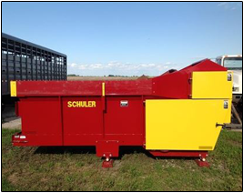 Schuler feed wagon